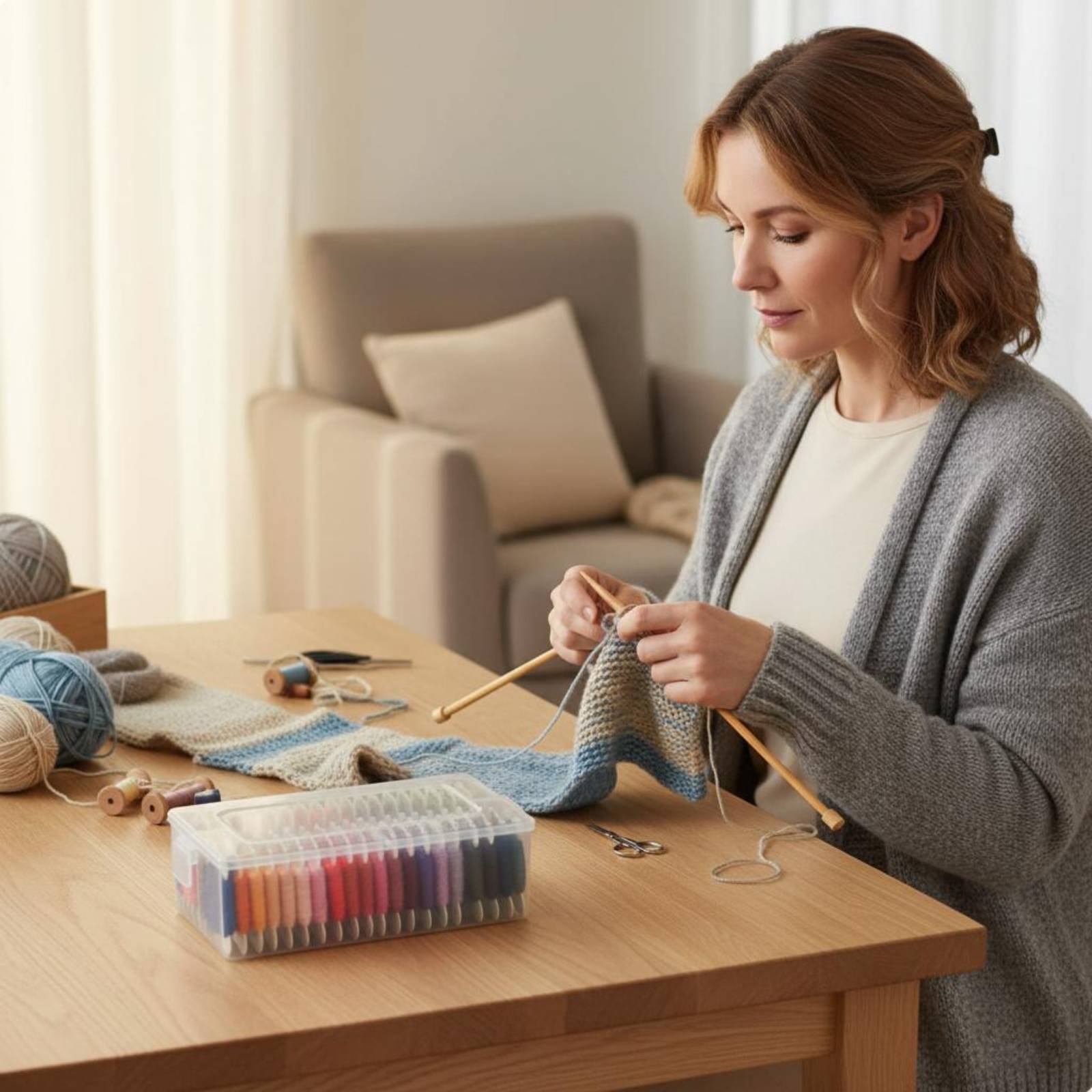 Embroidery Floss - Kit de fils à broder multicolores,