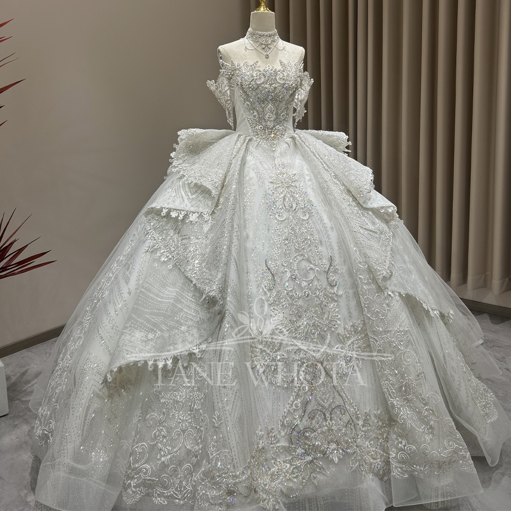 Embroidery Organza - Robes De Mariée Sur Mesure chérie
