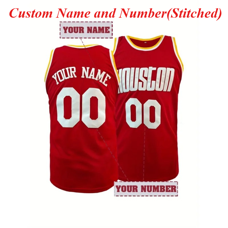 Embroidery Jersey - Maillot de basket-ball personnalisé avec nom