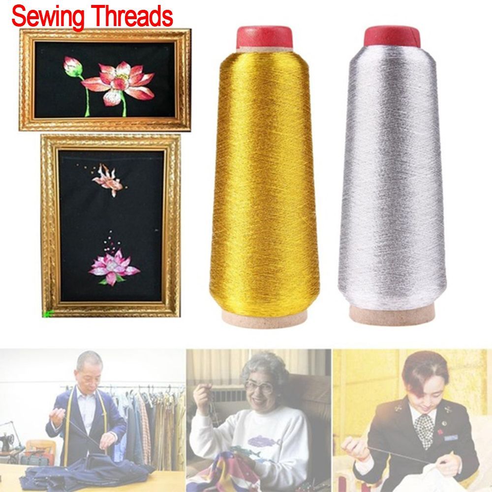Embroidery Floss - Fils à Broder Or/Argent, Fil de