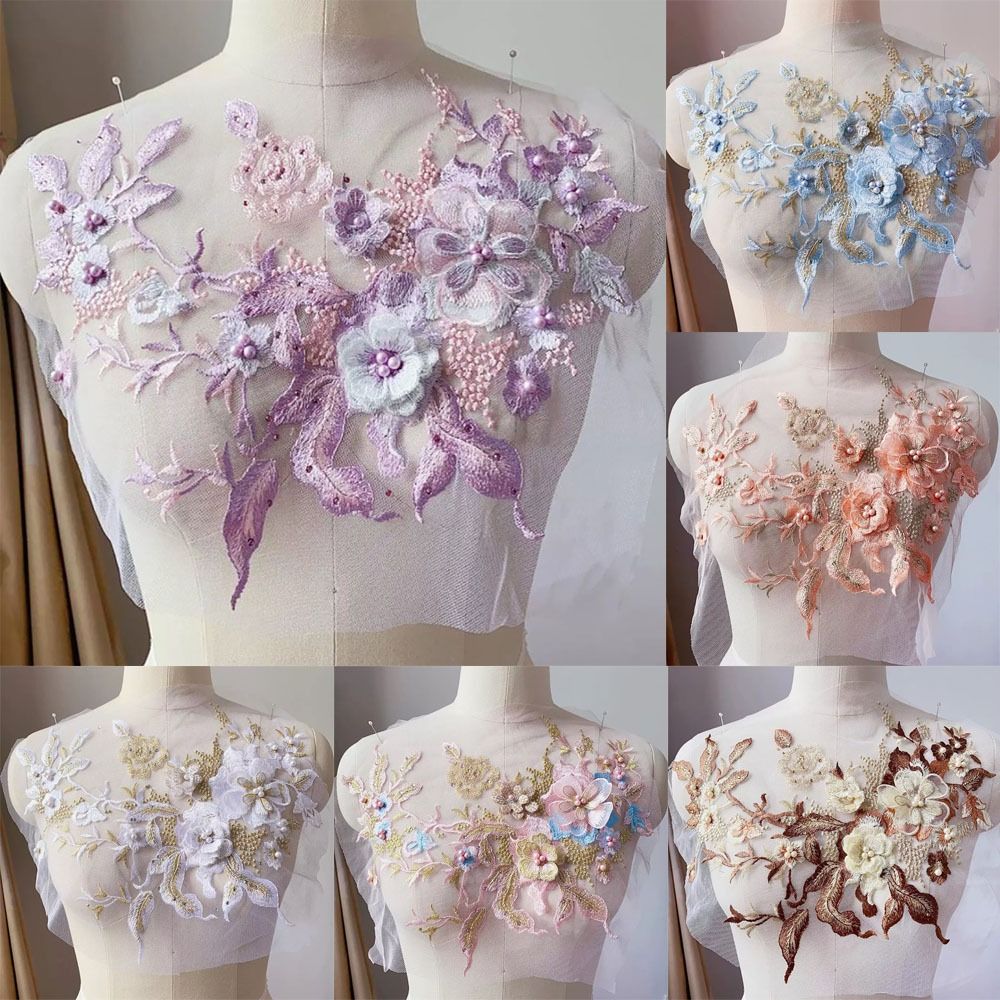 Embroidery Gradient - Appliques de couture élégantes et colorées