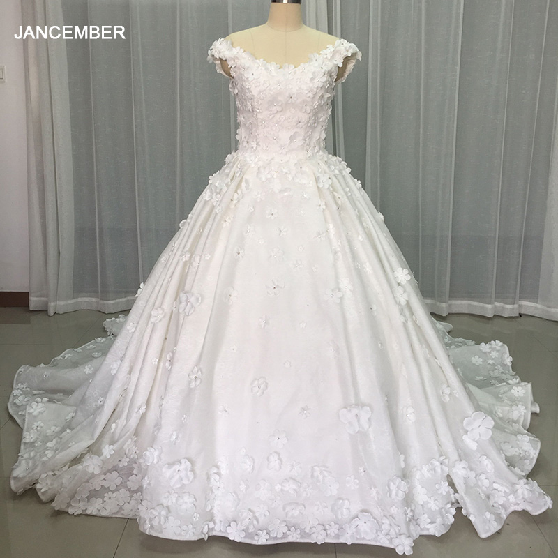 Embroidery Organza - Robe de mariée élégante et super