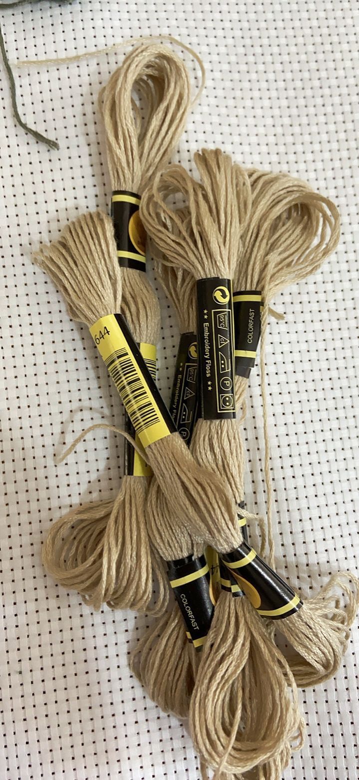 Dmc Floss Set - Fil à broder arc-en-ciel pour débutants,
