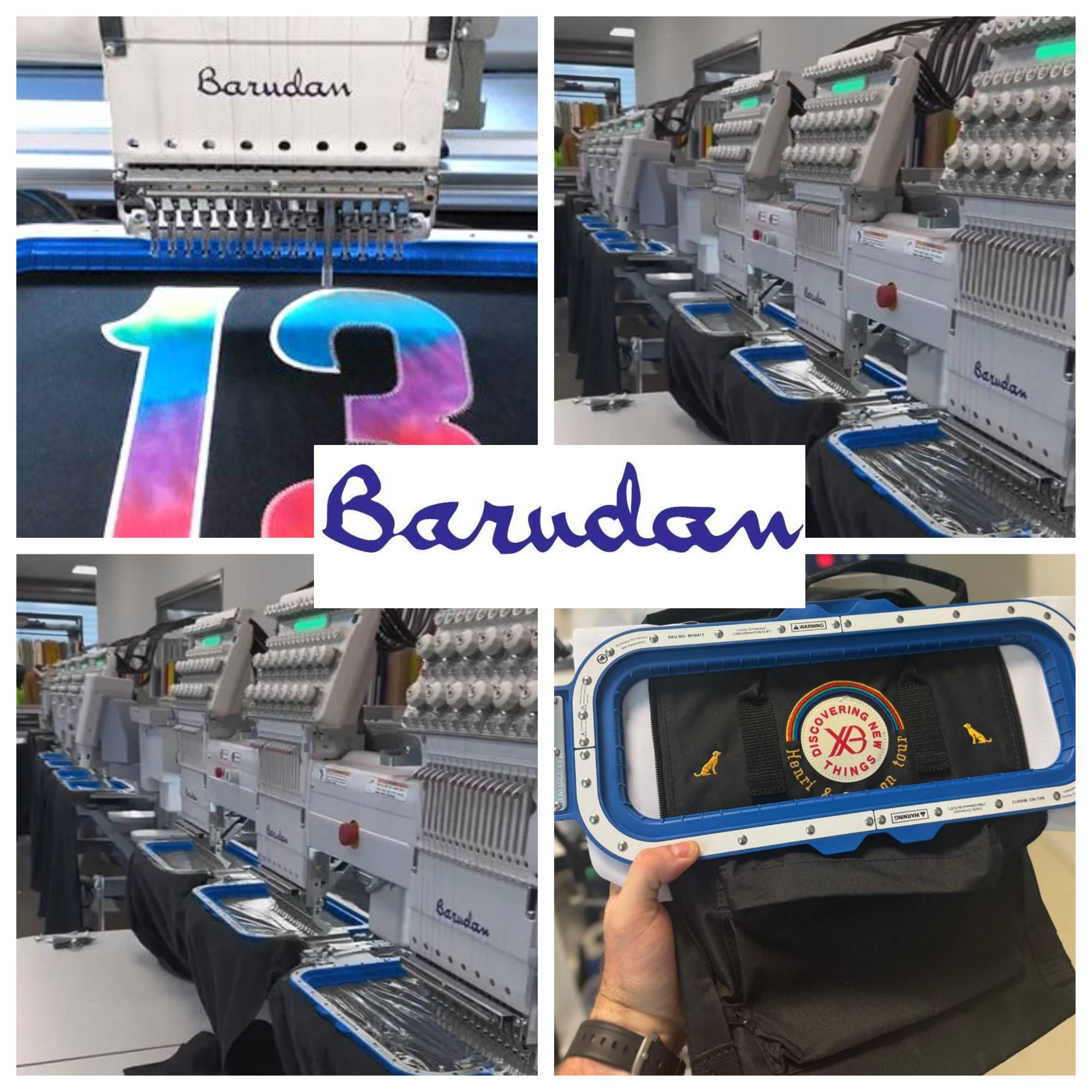 Embroidery Machine Barudan - Cerceau magnétique Barudan pour machines à