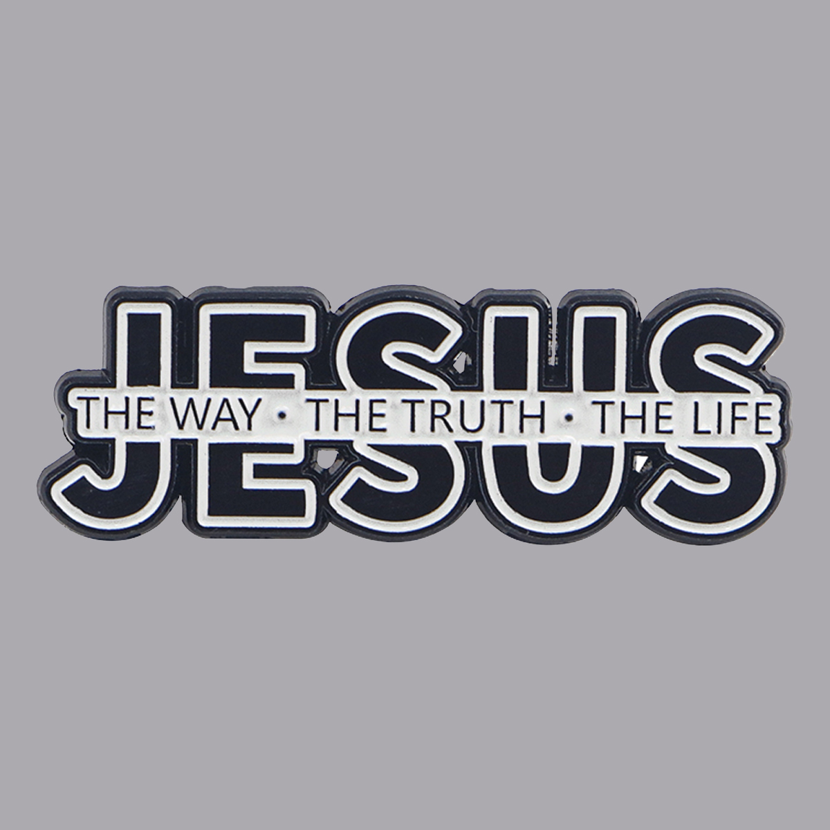 Embroidery Jesus - Broche en émail chrétien JESUS Way