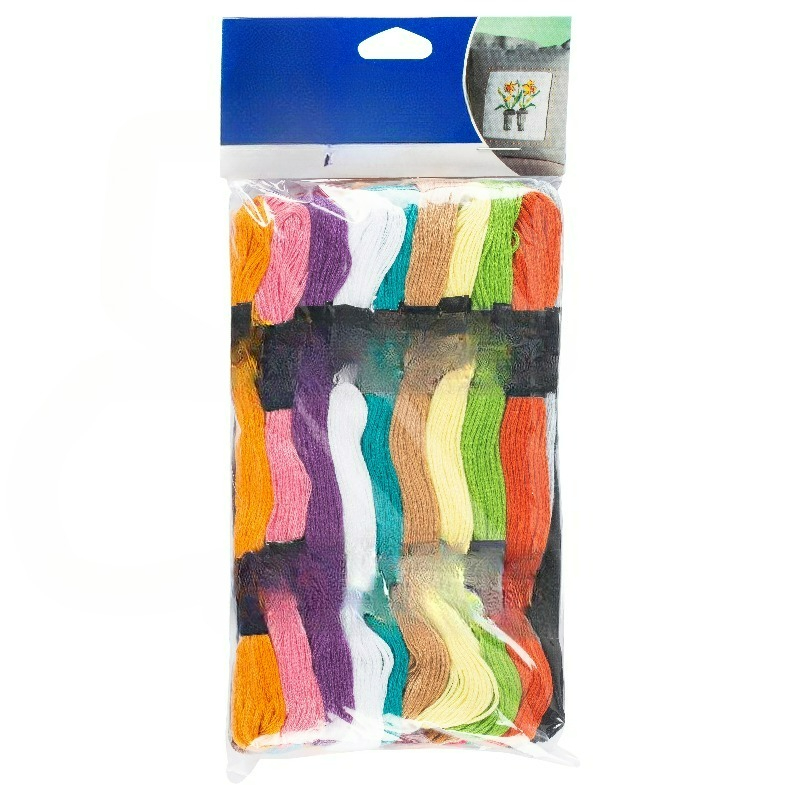 Embroidery Floss - Lot économique de fils à broder