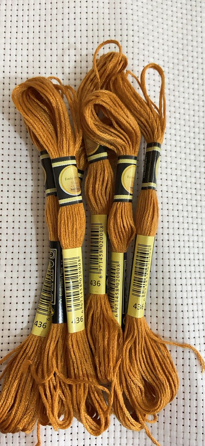 Dmc Floss Set - Fil à broder arc-en-ciel pour débutants,