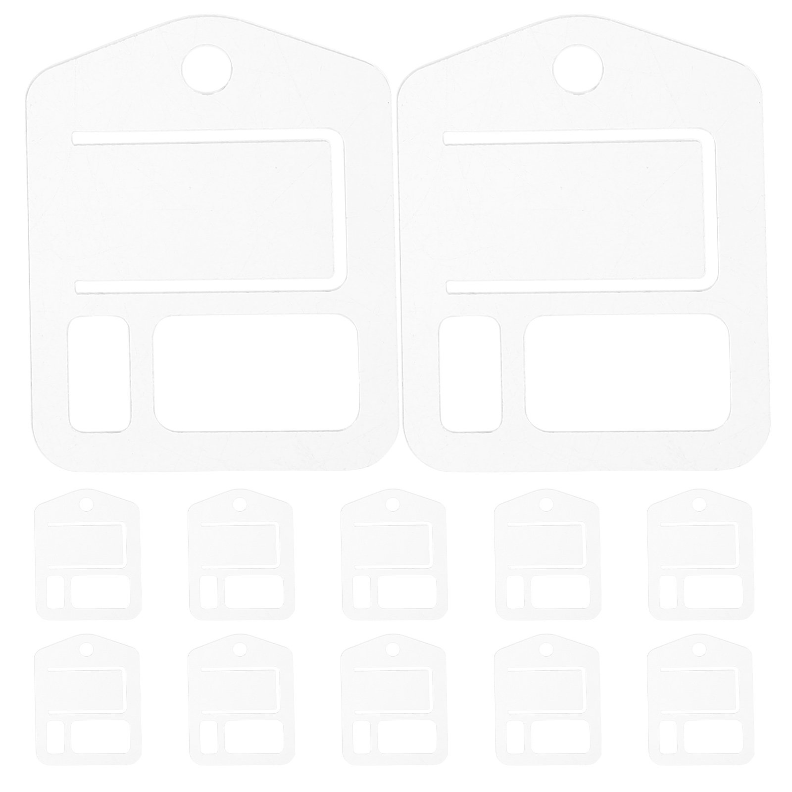 Embroidery Floss - Lot de 30 organiseurs transparents en