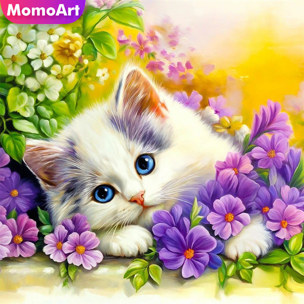 Embroidery Design Patterns Flowers - Momoart Kit de Broderie Point de