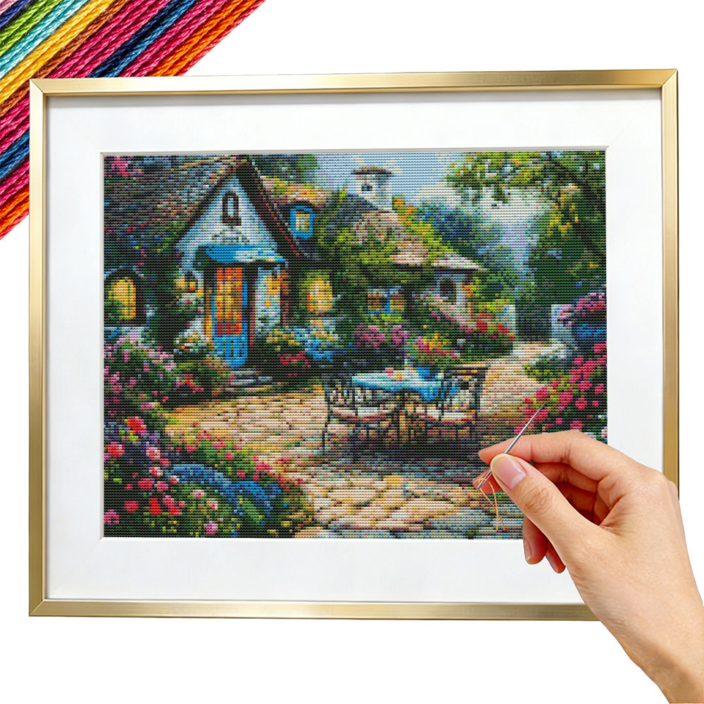 Kits de broderie au point de c - Embroidery Guide Paper avis et prix