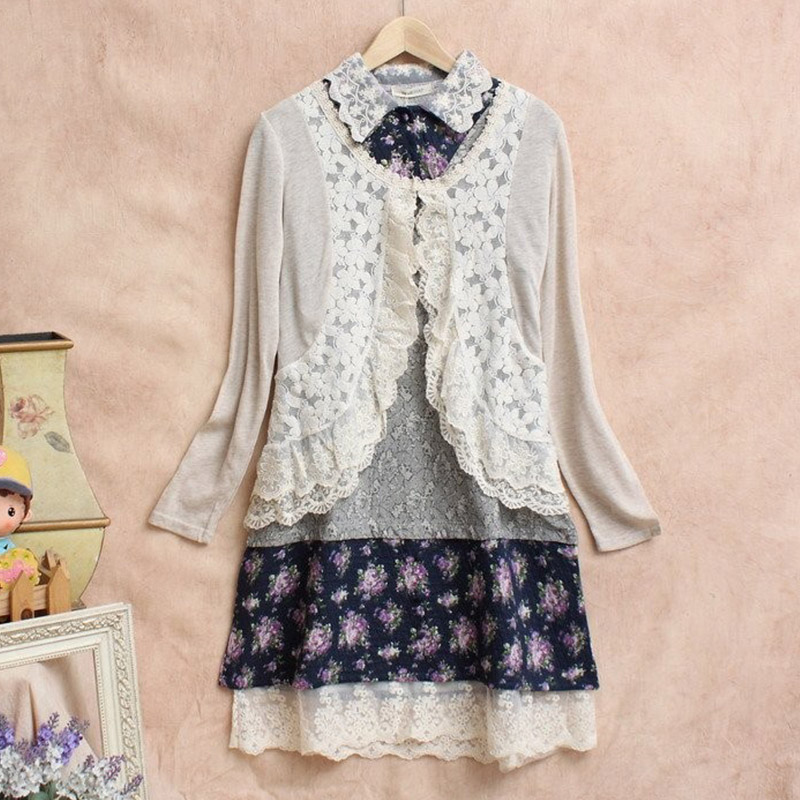 Chemise à volants en dentelle  - Embroidery Jersey avis et prix