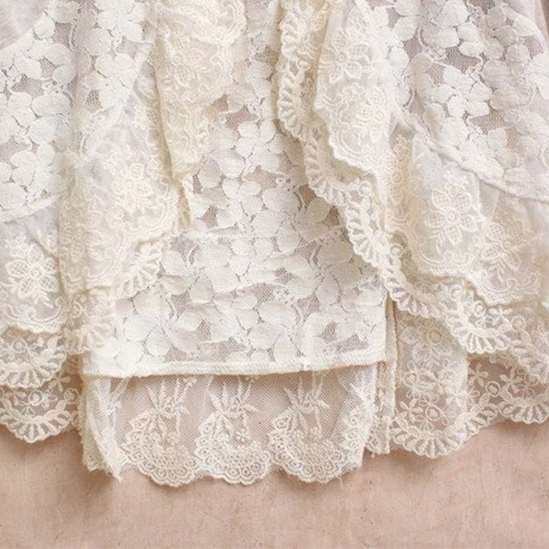 Chemise à volants en dentelle  - Embroidery Jersey avis et prix