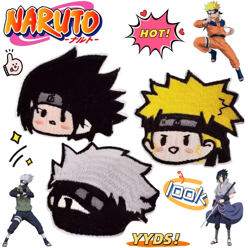 NARUTO Uzumaki Naruto Uchiha S - Embroidery Patches avis et prix