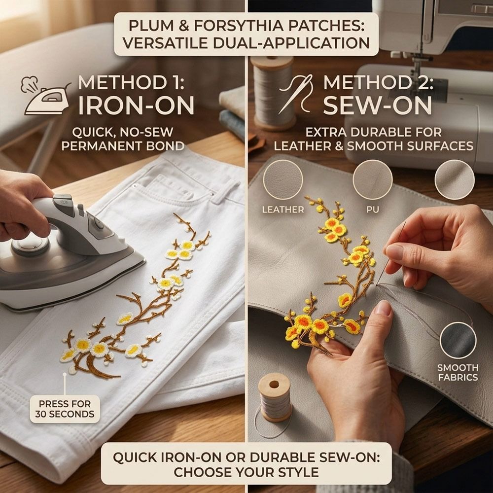 Patchs thermocollants et à cou - Embroidery Patches avis et prix