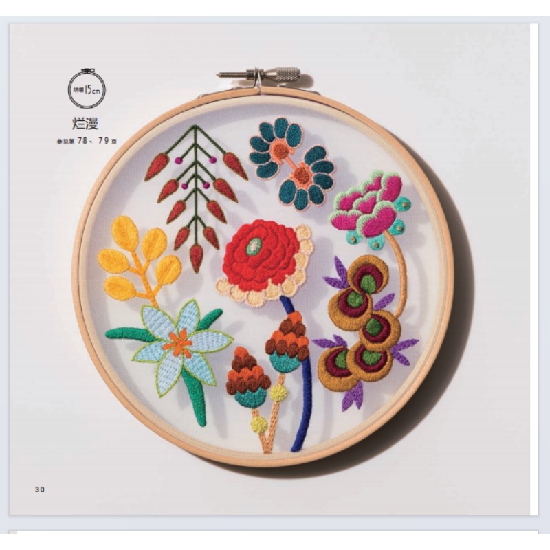Motifs de broderie pour débuta - Embroidery Design Patterns Flowers avis et prix