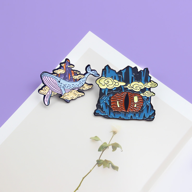 Broche en Émail avec Motif de  - Embroidery Whale avis et prix