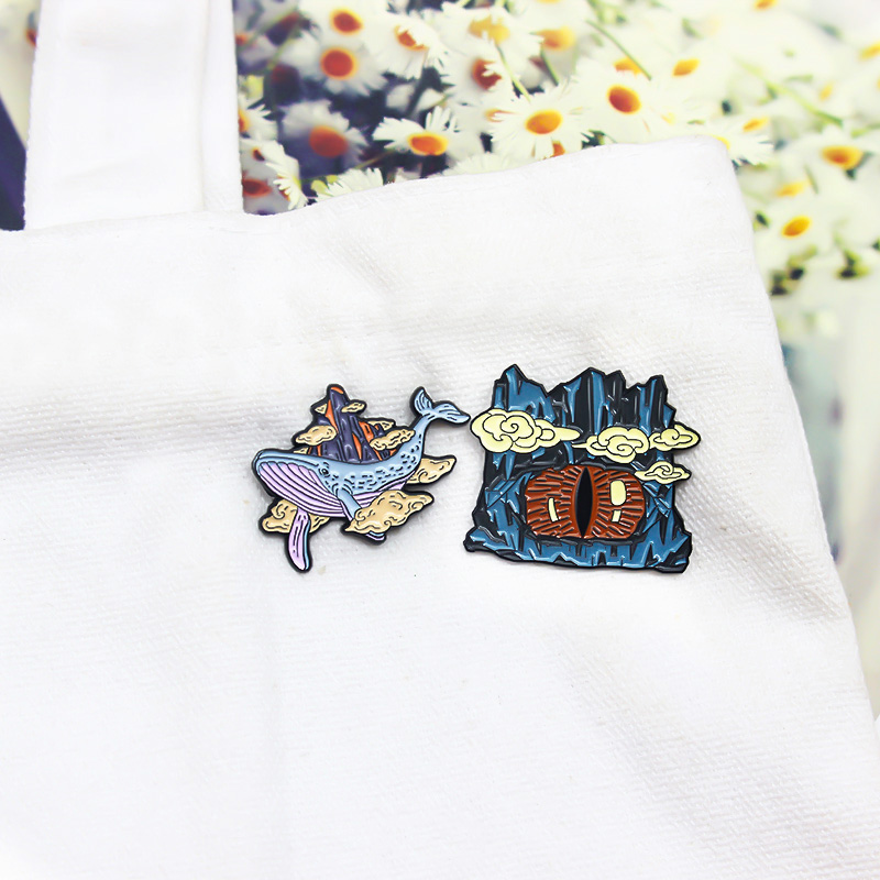 Broche en Émail avec Motif de  - Embroidery Whale avis et prix