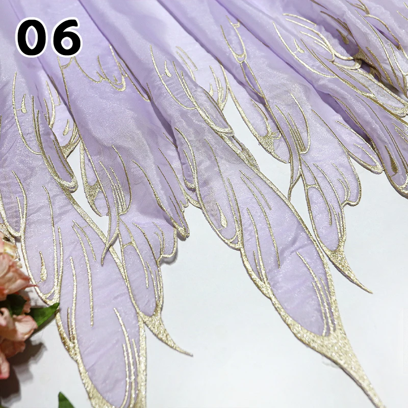 Tissu brodé lourd dégradé Hanf - Embroidery Gradient avis et prix