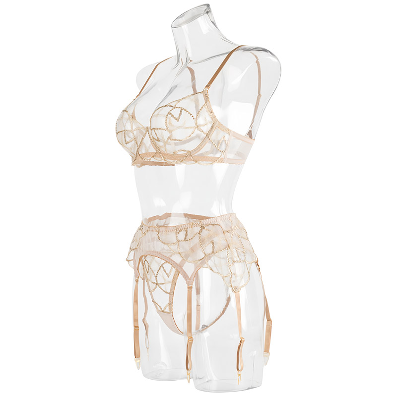 Ensemble de lingerie sexy pour - Embroidery Underwear avis et prix