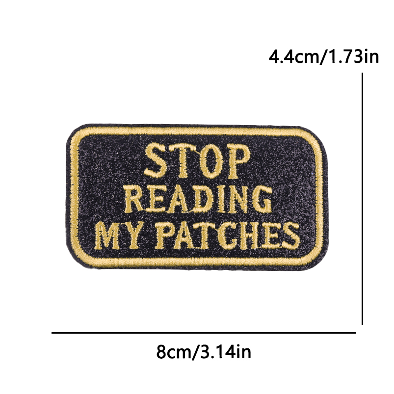 Patchs brodés à lettres scinti - Embroidery Design 3D avis et prix