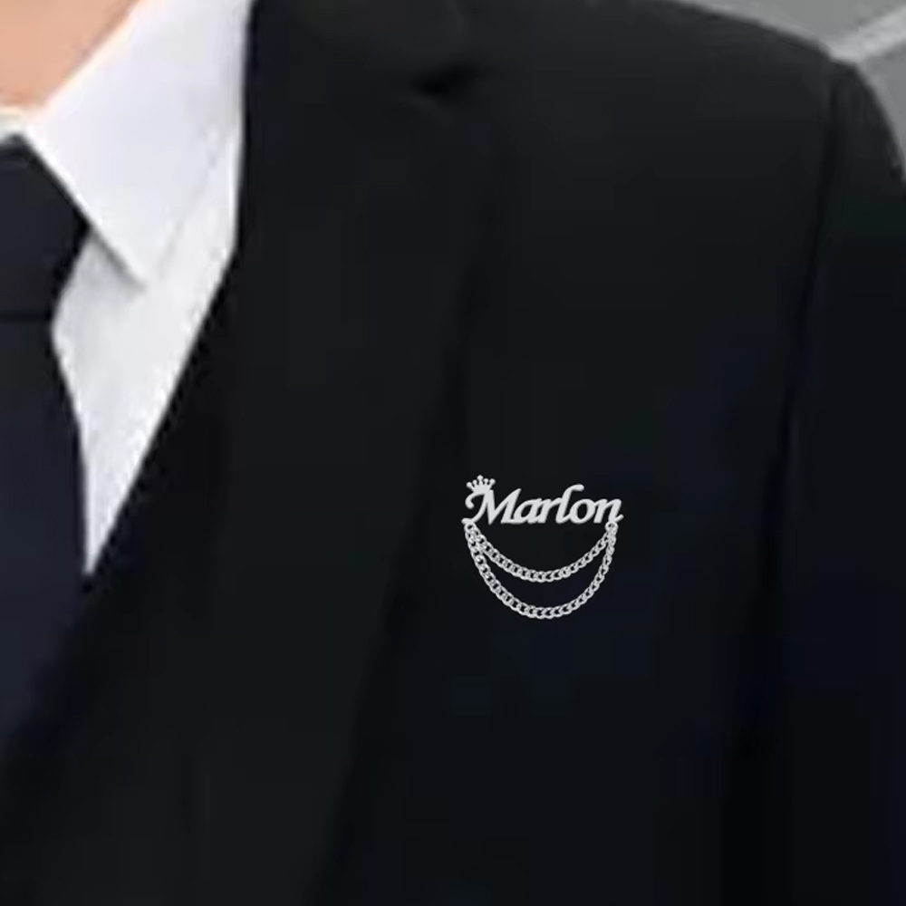 Broche de nom personnalisée, é - Embroidery Name avis et prix