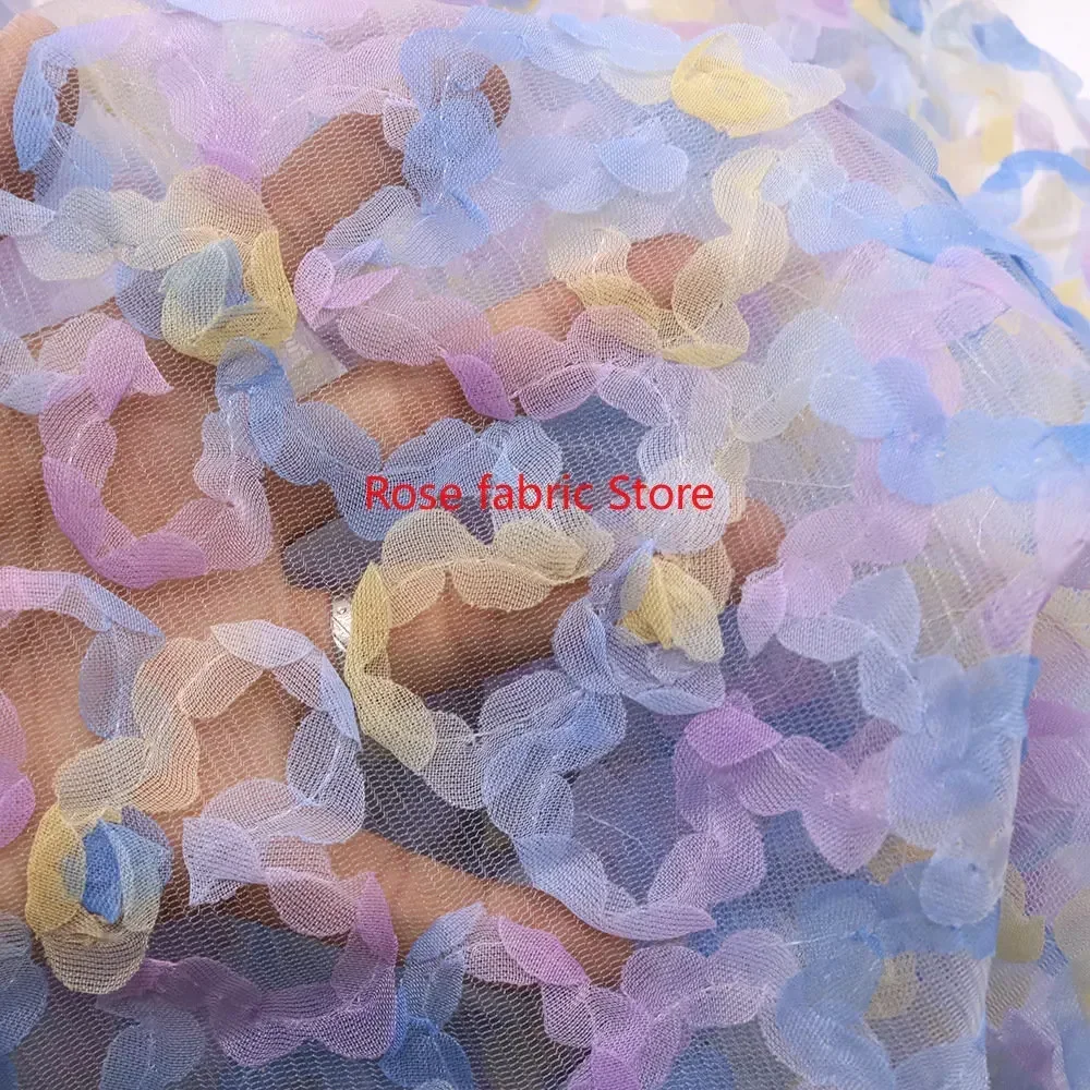 Tissu en mousseline dégradée a - Embroidery Gradient avis et prix