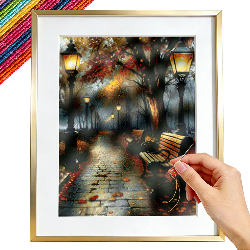 Kits de broderie 11CT Paysage  - Embroidery Guide Paper avis et prix