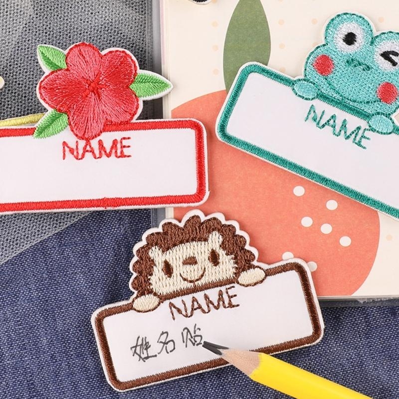 Patchs adhésifs brodés avec no - Embroidery Name avis et prix