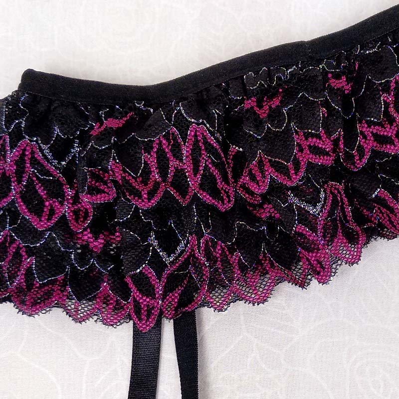 Mode Sexy Bretelles Sissy Habi - Embroidery Underwear avis et prix