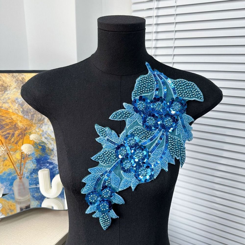 Patchs de fleurs 3D à sequins  - Embroidery Patches avis et prix