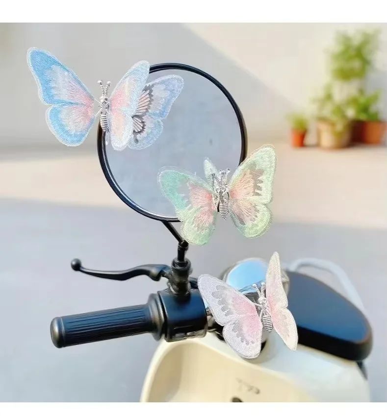 6/12 PIÈCES Broderie Papillon  - Embroidery Design 3D avis et prix