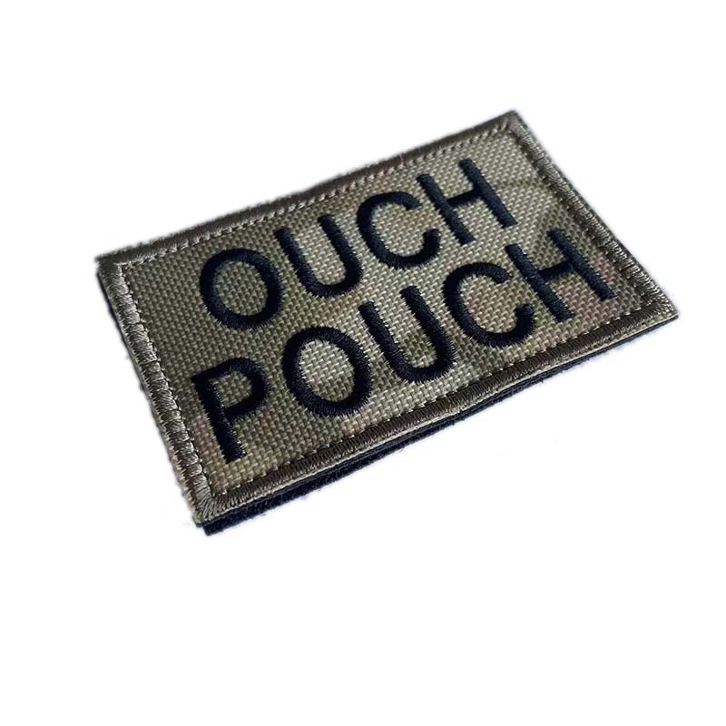 Patchs brodés 8*5CM OUCH POUCH - Embroidery Backpack Kit avis et prix