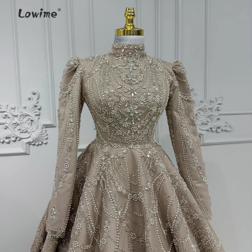 Robe de soirée musulmane rétro - Embroidery Organza avis et prix