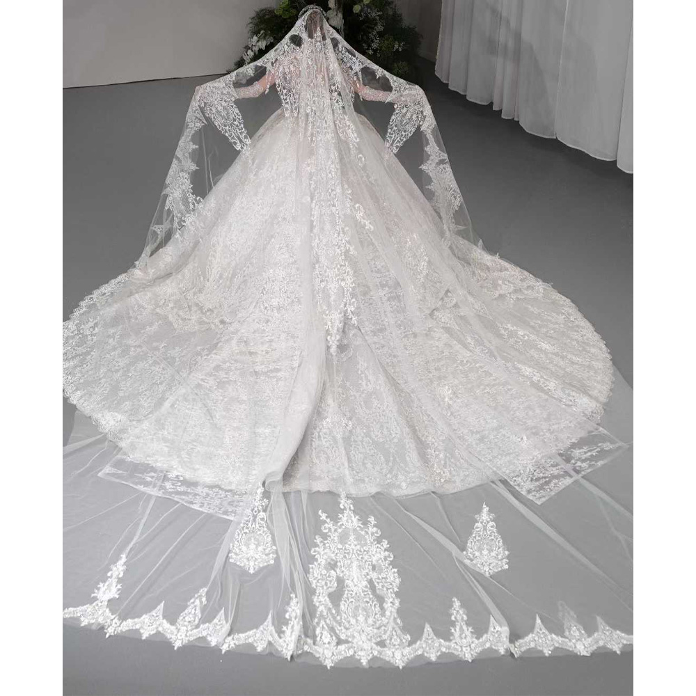 Robe de mariée de luxe 2026 à  - Embroidery Organza avis et prix