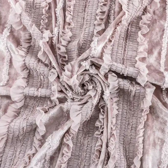 Nouveau tissu extensible en ve - Embroidery Design 3D avis et prix