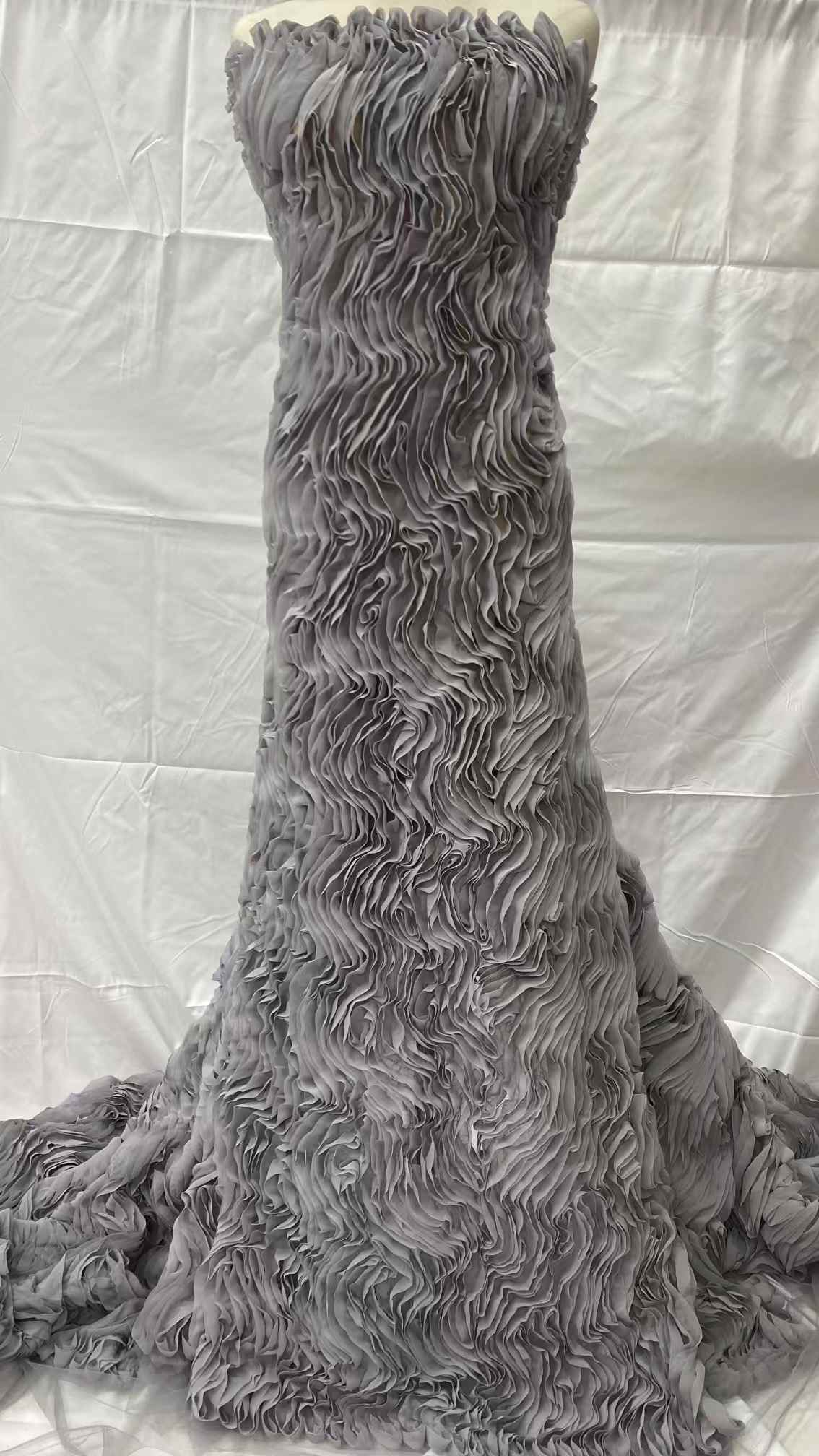 Tissu africain en dentelle Tul - Embroidery Design 3D avis et prix