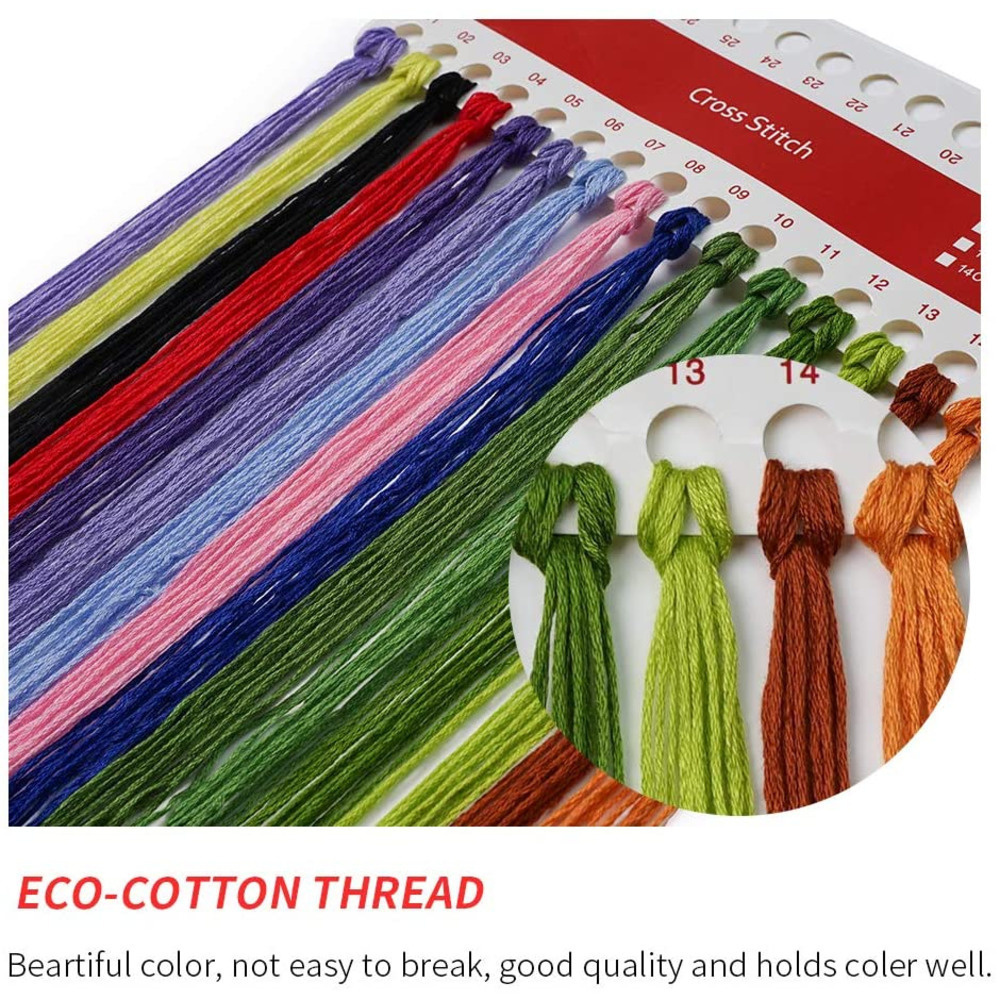 Ensemble de broderie au point  - Dmc Floss Set avis et prix