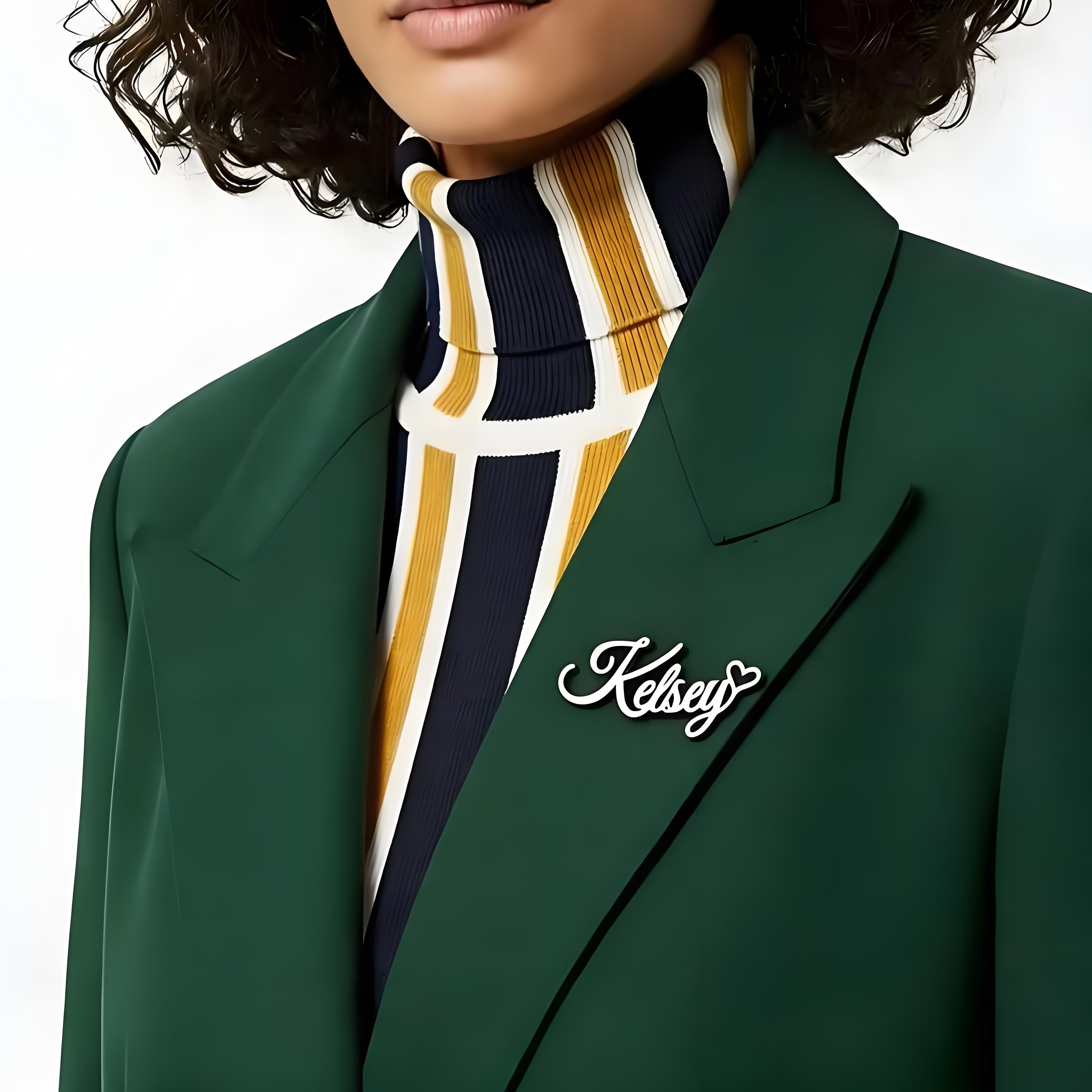 Épinglette personnalisée avec  - Embroidery Name avis et prix