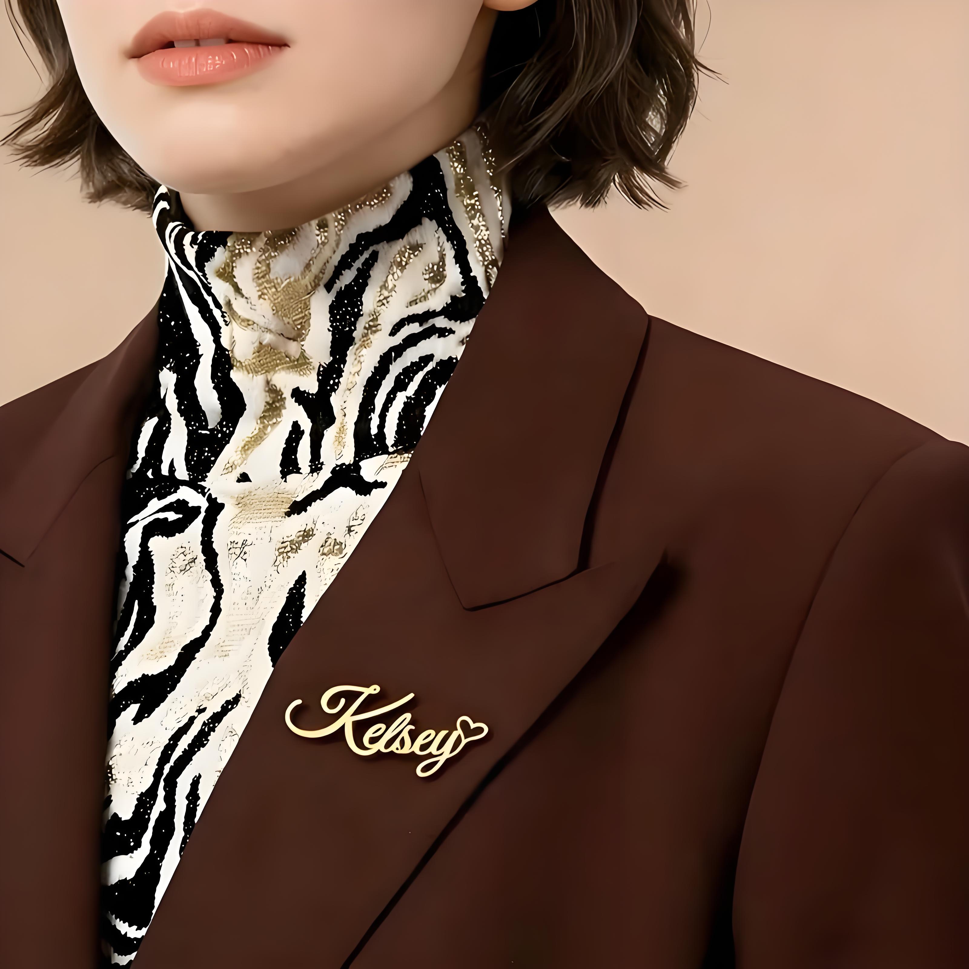 Épinglette personnalisée avec  - Embroidery Name avis et prix