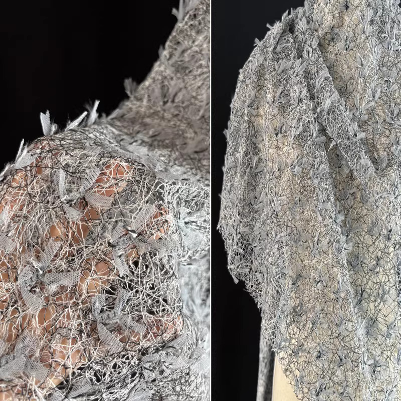 Tissu brodé 3D avec nœuds, 1 y - Embroidery Design 3D avis et prix