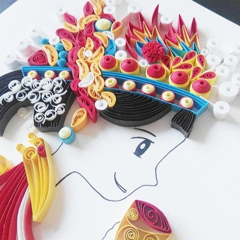 Nouvel Outil Créatif de Quilli - Embroidery Guide Paper avis et prix