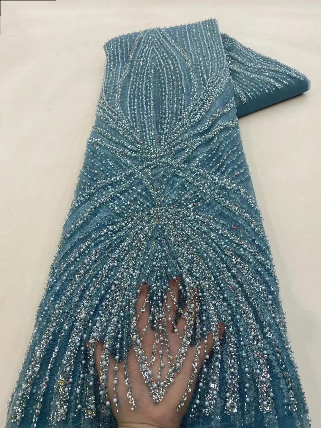 2 yards de tissu en dentelle p - Embroidery Gradient avis et prix