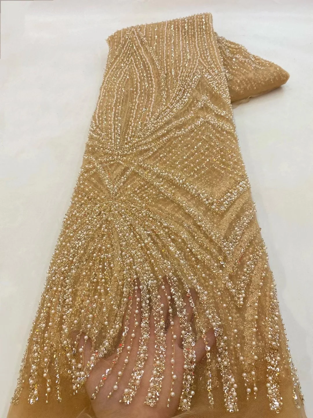 2 yards de tissu en dentelle p - Embroidery Gradient avis et prix