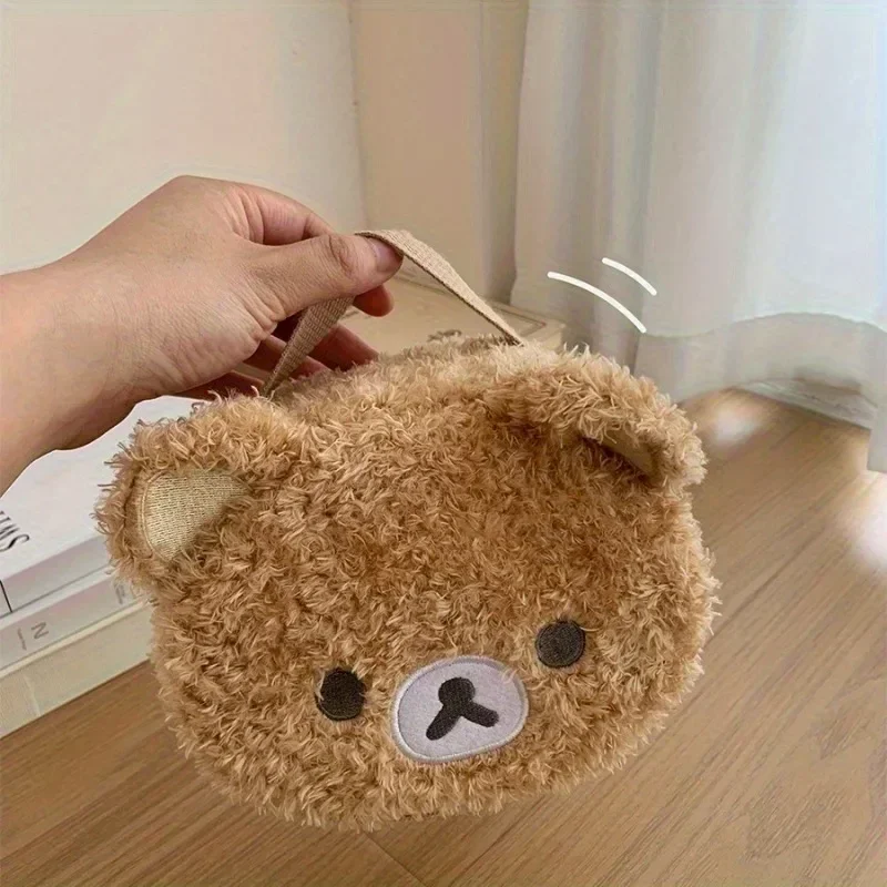 Sac à maquillage en peluche mi - Embroidery Design 3D avis et prix
