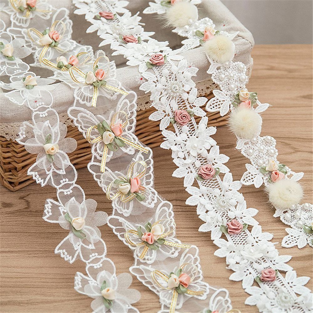 Dentelle brodée 3D motif flora - Embroidery Design 3D avis et prix