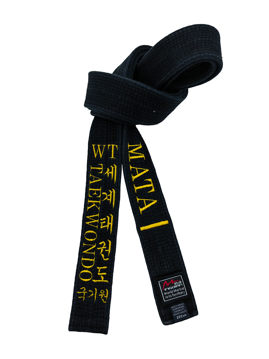 WTF-Ceinture de Taekwondo en C - Embroidery Name avis et prix