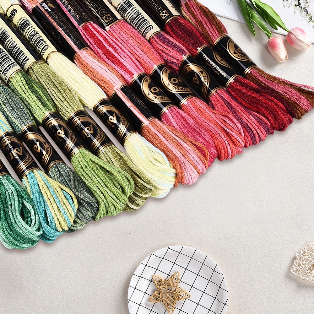 Fil à broder 6 brins de 105 ya - Embroidery Floss avis et prix