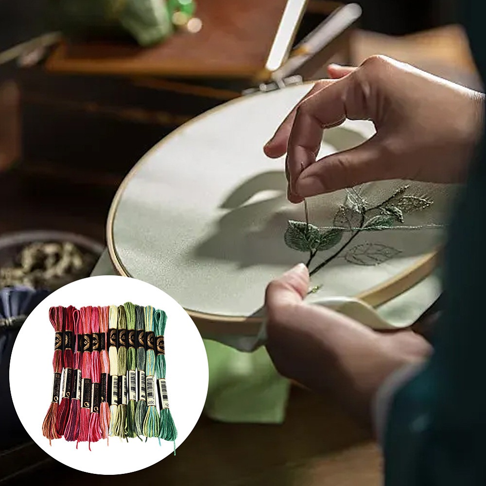 Fil à broder 6 brins de 105 ya - Embroidery Floss avis et prix