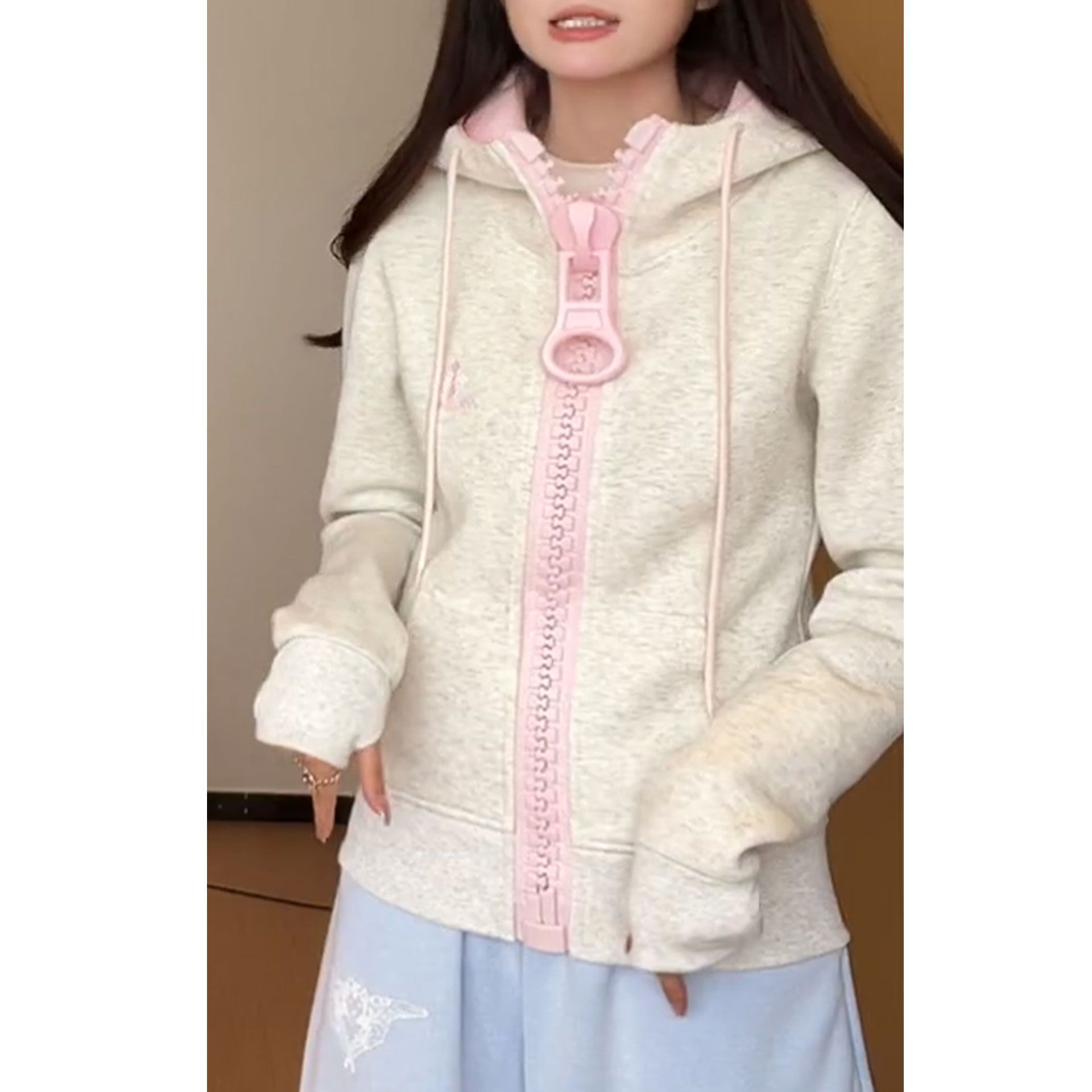 Veste courte décontractée Y2K  - Embroidery Design 3D avis et prix