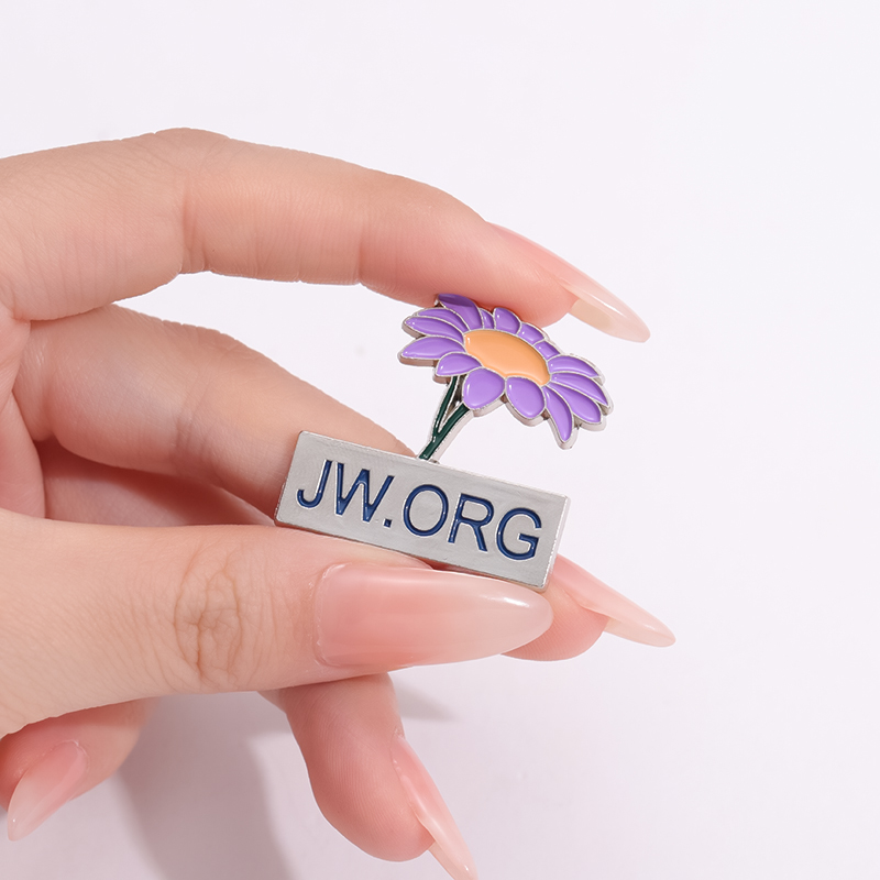 JW.ORG Épingles en émail Fleur - Embroidery Jesus avis et prix
